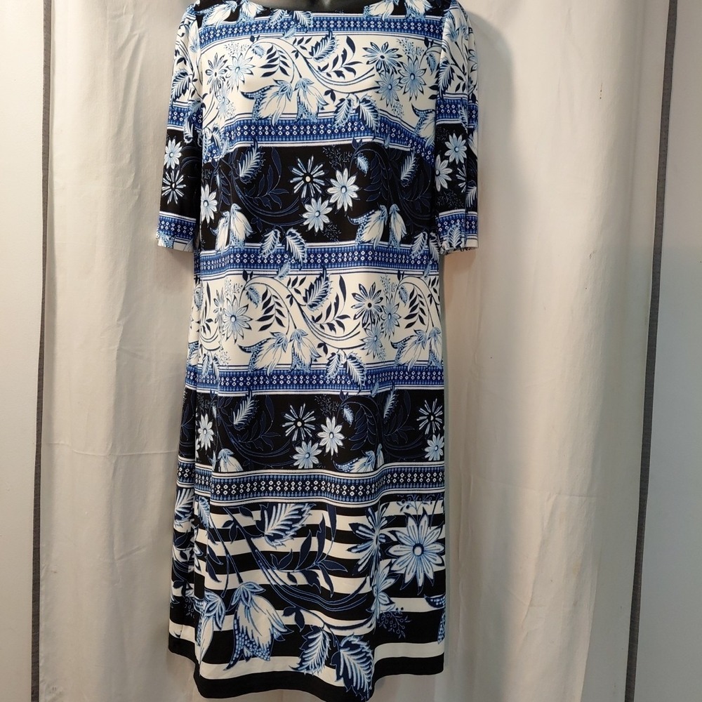 90s Y2k Eliza J Dress Sz 12  Boho Cottagecore Sheath